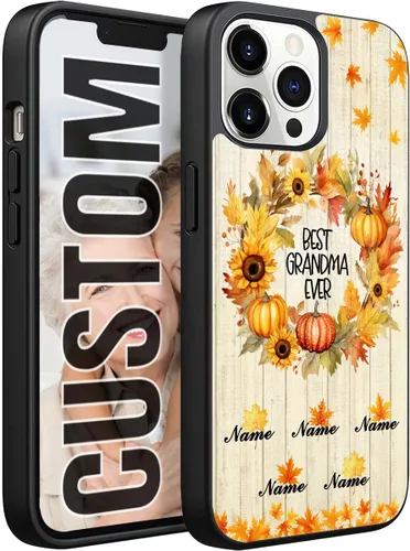 Vista 9 de Funda personalizada con diseño de girasol para iPhone 17/16/15/14/13/12/11 Pro Max para S26/S26/S25/S24/S23/S22/S21 FE/Plus/A17/A16/A15/A14/A54/Moto