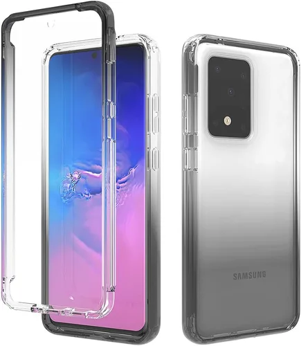 Vista 193 de Pzwoxukhov Funda para Xiaomi Poco M3 M2010J19CG M2010J19CI Caso, alta transparencia, color degradado, funda de absorción de impactos anticaída