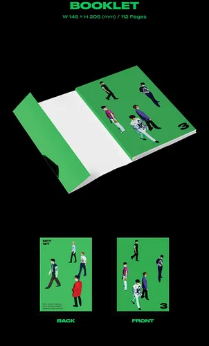 Vista 2 de NCT 127 [ STICKER ] 3rd Album STICKY Ver. 1ea CD+112p Photo Book+1ea Folded Poster(On Pack)+1ea Sticker+1ea Post Card+1ea Photo Card