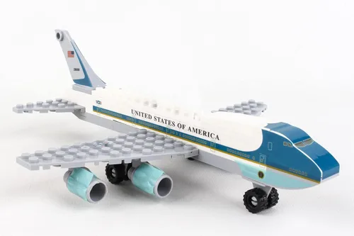 Vista 2 de Air Force One - Juego de construcción (55 piezas)