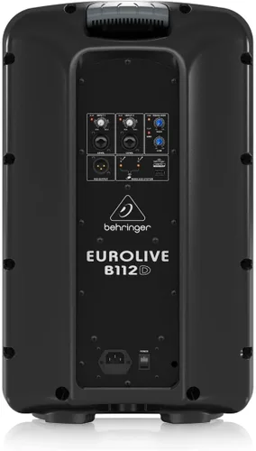 Vista 5 de Behringer EUROLIVE B112D HP Sistema de altavoces PA de 2 vías de 12 pulgadas, par, paquete con soportes de altavoz de audio de torniquete, par, 2