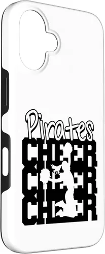 Vista 3 de Pirates Cheer Back to School Cheerleading Spirit Case for iPhone 16