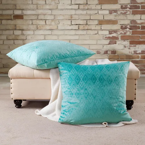 Vista 38 de Home Soft Things Ikat - Fundas de almohada de terciopelo de 2 piezas, 14 x 26 pulgadas, aguacate, funda de almohada decorativa lumbar sólida