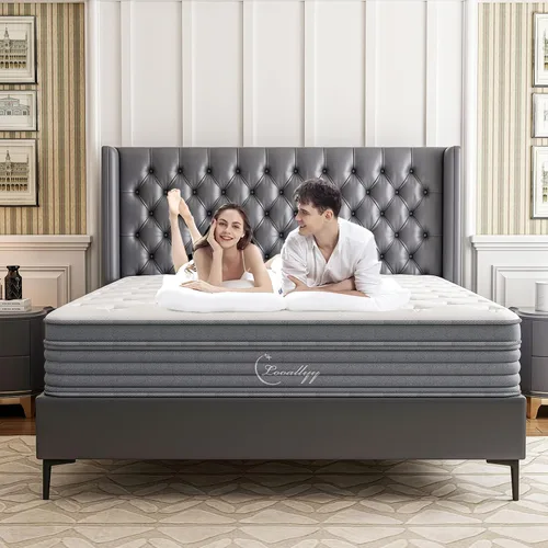 Vista 9 de 12 Inch Full Mattress, Quiet Comfort for All Position Sleepers