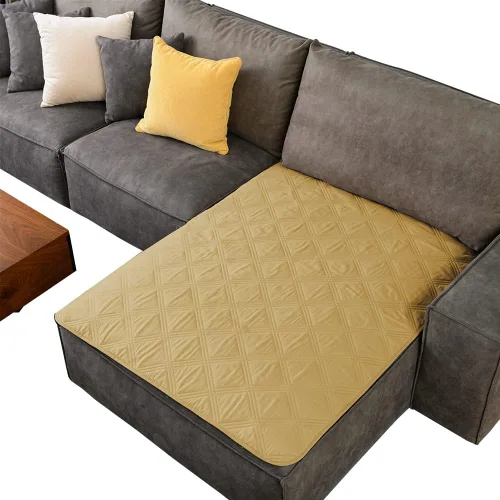 Vista 64 de Ameritex Funda impermeable para cama de perro, manta para mascotas con parte trasera antideslizante para muebles, cama, sofá