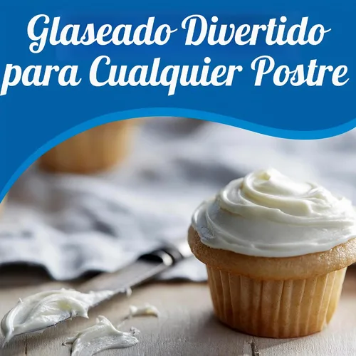 Vista 7 de Pillsbury Variedad cremosa de glaseado supremo: vainilla, queso crema, dulce de chocolate