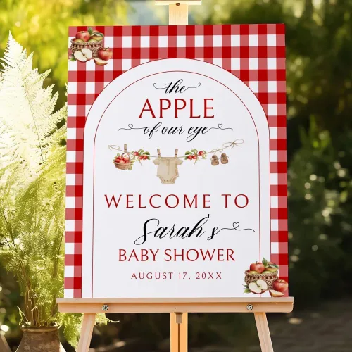 Vista 11 de Letrero de bienvenida personalizado para baby shower, cartel de bienvenida de Oh Baby Fall Baby Shower, póster de ducha de recién nacido con flores