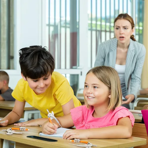 Vista 6 de Brújula para geometría, brújula de metal, brújula matemática, brújula de dibujo a granel, brújula de geometría plateada con lápiz para estudiantes