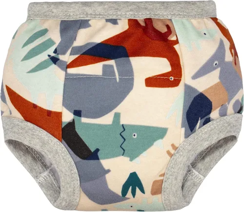 Vista 7 de BIG ELEPHANT Potty Training Underwear - 10 Pack, 100% Cotton Absorbent Unisex Toddler Pee Pants for Boys Girls