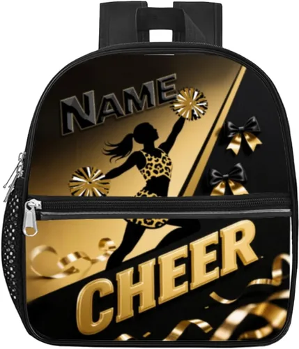 Vista 11 de Mochila transparente personalizada para niñas, mochila escolar de porristas de 12 x 6 x 12 pulgadas para mujeres, niños, adolescentes