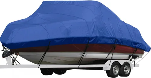 Vista 7 de Cubierta Seamander para lancha, resistente e impermeable para casco en V, de tres cascos, para pesca, esquí, estilo profesional para poca Gris