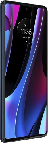 Vista 2 de Motorola Moto Edge+ Plus 2022, 128 GB + 8 GB de RAM, azul cosmos - desbloqueado (renovado)