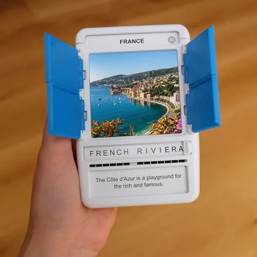 Vista 9 de 100 PICS France - Juego de cartas infantil de Francia, juegos de viaje divertidos y familiares, recursos de aprendizaje, tarjetas didácticas