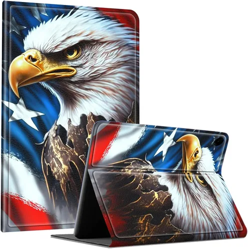 Vista 78 de Slim Case for Samsung Galaxy Tab S10 Lite / S10 FE / S9 FE 10.9" & Galaxy Tab S9 11", Multi-Angle Stand PU Leather Smart Folio Cover with Soft TPU