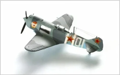 Vista 3 de ZVEZDA 7203 Lavochkin La-5FN Soviet Fighter - Modelo de Plástico Kit Escala 1/72 42 Detalles Longitud 4.25