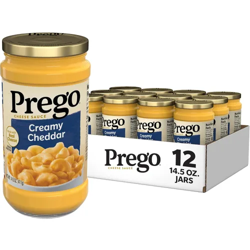 Vista 28 de Prego Homestyle Alfredo - Salsa para pasta, tarro de 14.5 onzas