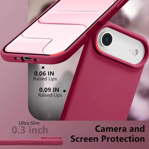 Vista 677 de Funda magnética de silicona para iPhone 13 Pro, color blanco antiguo [Compatible con Magsafe] [Forro de microfibra suave antiarañazos], funda