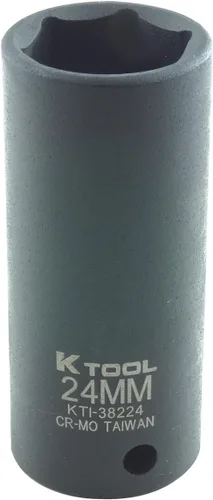 Vista 10 de K Tool International Impacto de zócalo 0.394 in 1/2" Dr