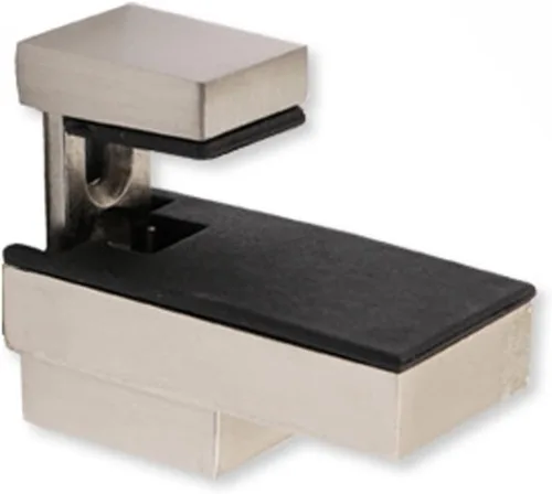 Vista 8 de XVL Estante de vidrio de baño de 15 pulgadas cepillado GS3002L