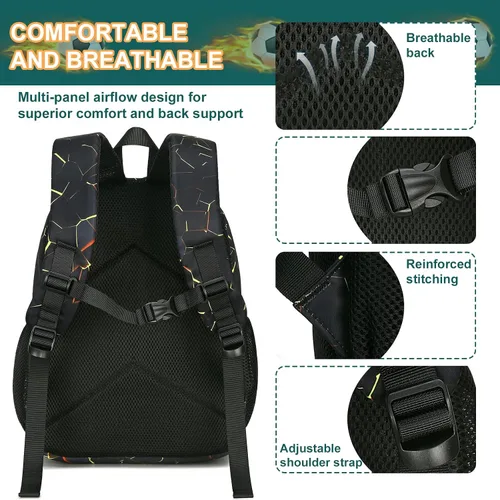 Vista 4 de Mochila para niños pequeños de 15 pulgadas para niños preescolares Kindergarten School Mochila para libros para guardería, guardería y viajes