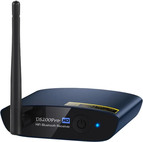Vista 9 de 1Mii DS200Pro Bluetooth 5.3 Receptor para estéreo doméstico, adaptador de audio inalámbrico HiFi con LDAC, DAC integrado, largo alcance, salidas
