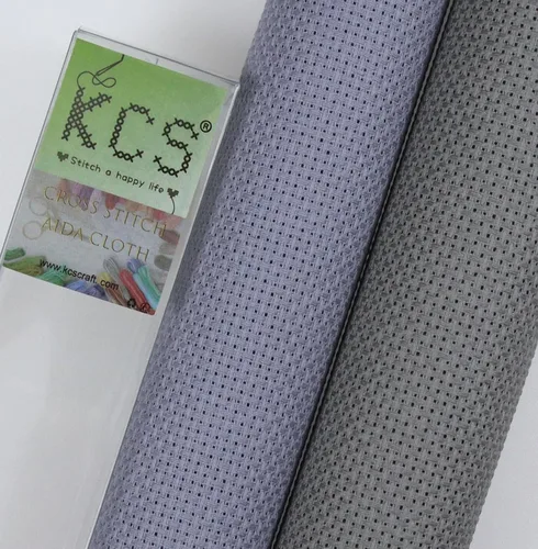 Vista 155 de KCS 2 cajas de tela de costura de algodón para punto de cruz de 15 x 18 pulgadas (blanco antiguo, 11 unidades)