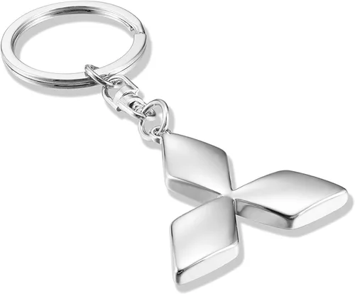 Vista 5 de Llavero creativo con logotipo de coche 3D, llavero de metal cromado y aleación de coche, regalos para mujeres y hombres, tamaño universal