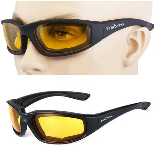Vista 9 de Día y noche conducción motocicleta montar gafas gafas gafas de motocross