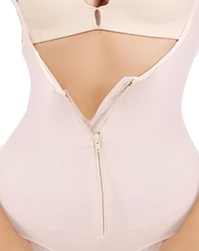 Vista 3 de Faja Colombiana - Body moldeador de cuerpo completo para mujer
