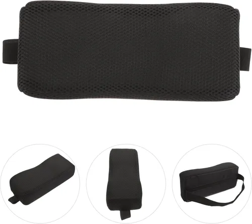Vista 3 de Almohada para reposacabezas de silla de ruedas, almohada para reposacabezas y cuello, transpirable, cojín de espuma cervical para coche, silla