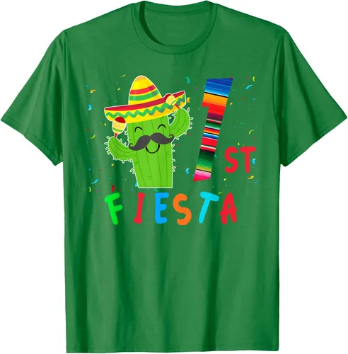 Vista 57 de Camiseta mexicana para fiesta temática de cumpleaños a juego, Negro, S