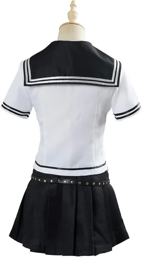 Vista 3 de Mioda Ibuki - Disfraz de marinero de anime para mujeres y niñas, uniforme de escuela secundaria