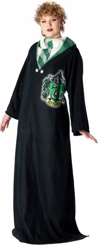 Vista 9 de Northwest Hufflepuff Hogwarts - Manta de uniforme con mangas, 48 x 71 pulgadas, Harry Potter