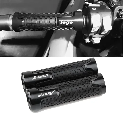 Vista 2 de Handlebar Grips for Yamaha FZ1 FZ1S FZ1N FAZER FZ6 S2 FZ8 FZ8N FZ8S FZ8 FAZER XJ6 22MM Motorcycle Aluminum Handlebar Grip Handle Grips Racing Grips