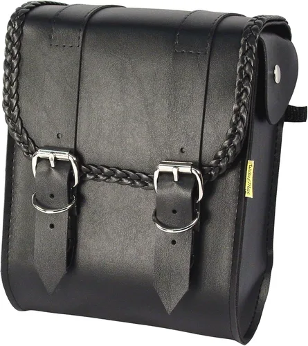 Vista 7 de Willie & Max - Bolsa de motocicleta, Serie Clásicos Americanos, Negro