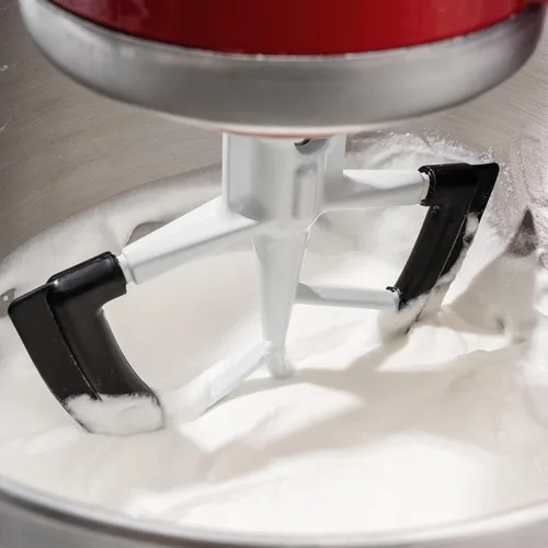 Vista 7 de Batidor de borde flexible para accesorio mezclador Kitchenaid, accesorios de ayuda de cocina para batidora, se adapta a cuencos mezcladores