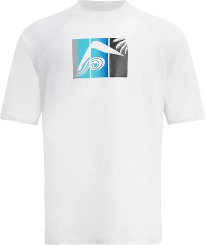 Vista 43 de Kanu Surf Boys Haywire UPF 50+ Sun Protective Rashguard Swim Shirt Estrellas Alaska Blue