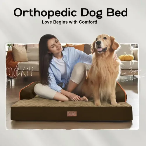 Vista 7 de Cama pequeña para perros y sofá para gatos, camas ortopédicas impermeables para perros pequeños, cama para gatos, sofá para mascotas cómodo