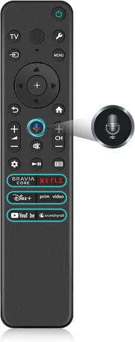Vista 10 de Control remoto de repuesto para todos los televisores inteligentes Hisense 4K LED HD UHD (EN2A27), apto para Hisense Android Smart TV EN2A27
