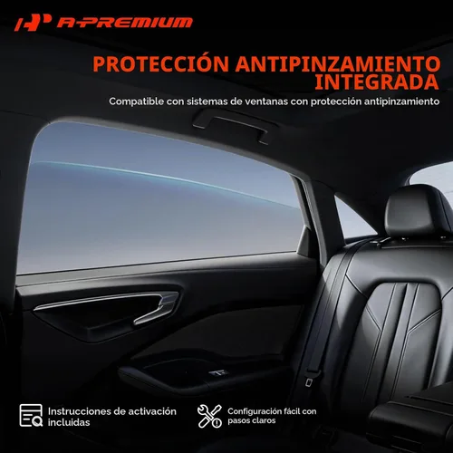 Vista 8 de A-Premium Interruptor de elevalunas eléctrico delantero izquierdo del lado Compatible con Mercedes-Benz C230, C250, C300, C350, C63 AMG, E350, E400