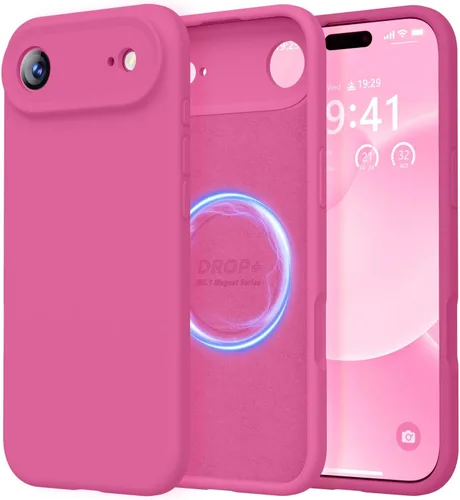 Vista 91 de LOVE 3000 Diseñada para Funda iPhone Air, Silicona Premium [Compatible con Magsafe][Forro de Microfibra Suave Anti-Rayones] Funda Protectora