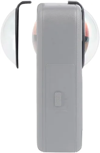 Vista 10 de Funda protectora de lente de silicona compatible con Osmo 360 accesorios de cámara de acción (juego C de silicona)