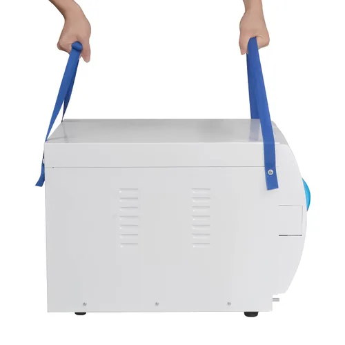 Vista 4 de Clase N 18L Esterilizador de vapor semiautomático portátil Esterilizador de autoclave de mesa Esterilizador Digital Pantalla Autoclave Vapor