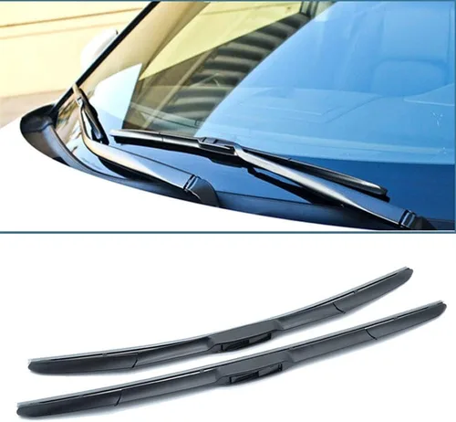 Vista 4 de Juego de limpiaparabrisas delantero y trasero compatible con KIA Cee'd Ceed 2012-2017 limpiaparabrisas limpiaparabrisas de 26 + 14 + 12 pulgadas
