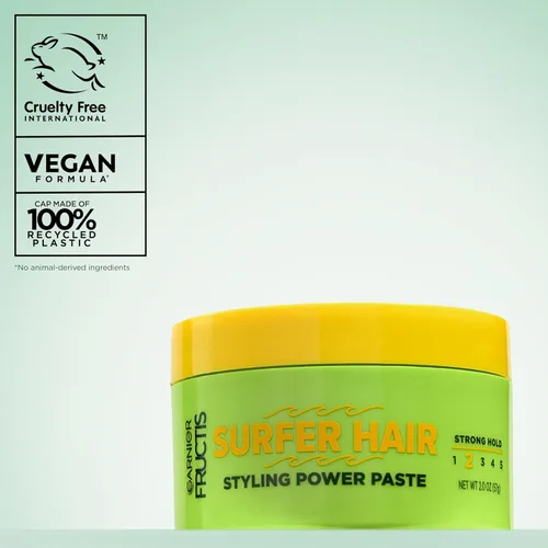 Vista 9 de Garnier Fructis Style Surfer Hair Power Putty, 3.4 onzas, 1 unidad (el embalaje puede variar)