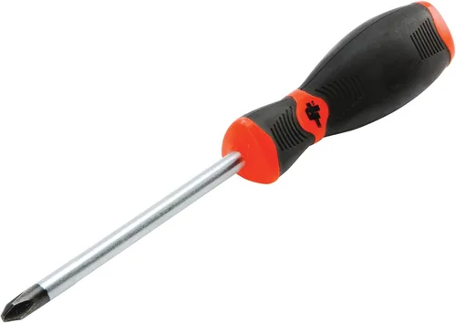 Vista 8 de Performance Tool W30962 Destornillador Phillips negro y rojo, #1 x 6 pulgadas