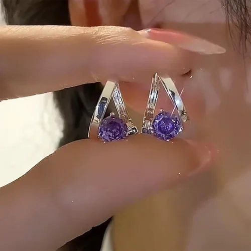 Vista 2 de Lymphatic Prime - Aretes de acupresión para actividad linfática Aretes de aro de drenaje linfático con germanio para regalos de cumpleaños