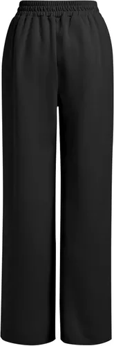 Vista 3 de ODIZLI Pantalones de pierna ancha de cintura alta para mujer, pantalones casuales de chándal de moda