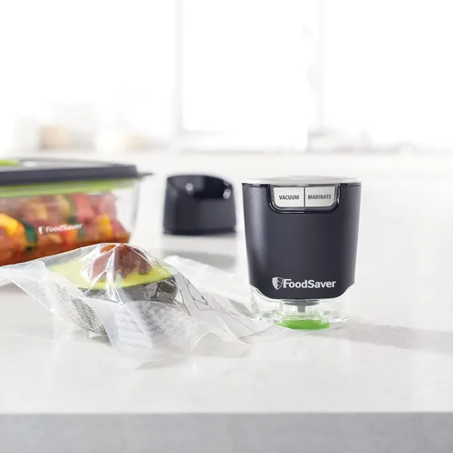 Vista 9 de FoodSaver FS2160 Selladora de Mano Multiusos y Marinadora al Vacío, 2146039