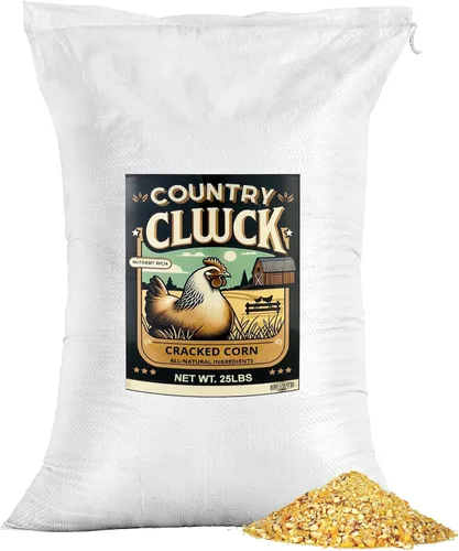 Vista 7 de Home and Country USA Country Clwck - Maíz agrietado para pollos, ciervos, pájaros y muchos más vida silvestre. (50 libras)